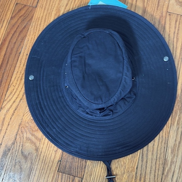 Coolibar Charlie Cotton Bucket Hat Blue size L/XL NWT UPF 50+ Unisex - Picture 3 of 13
